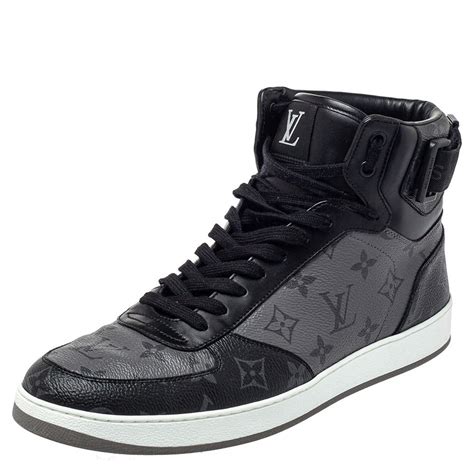 mens high top louis vuitton sneaker|louis vuitton black trainers.